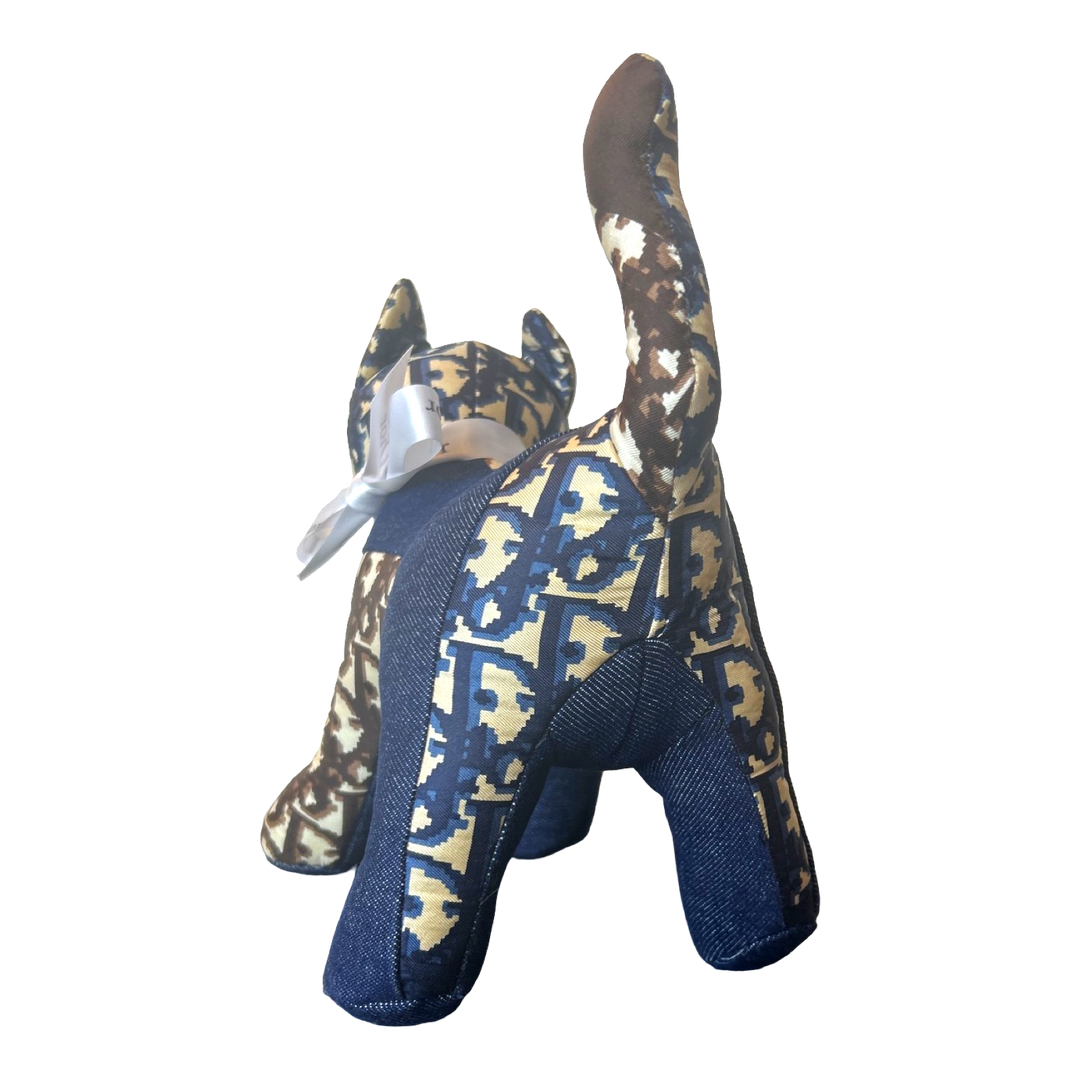 Dior Trotter Scarf Patchwork Kitten at Vintage Luxe Up