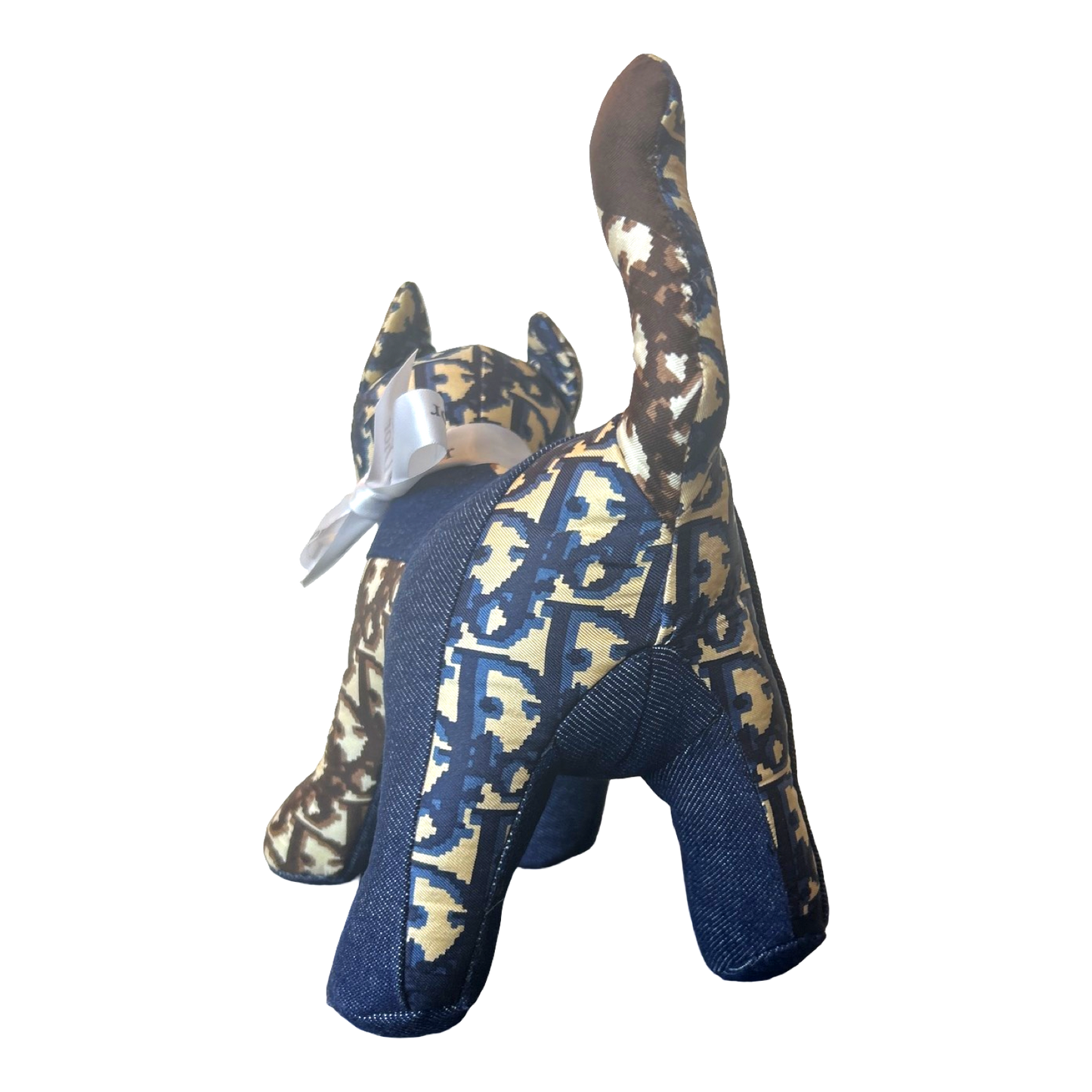 Dior Trotter Scarf Patchwork Kitten at Vintage Luxe Up