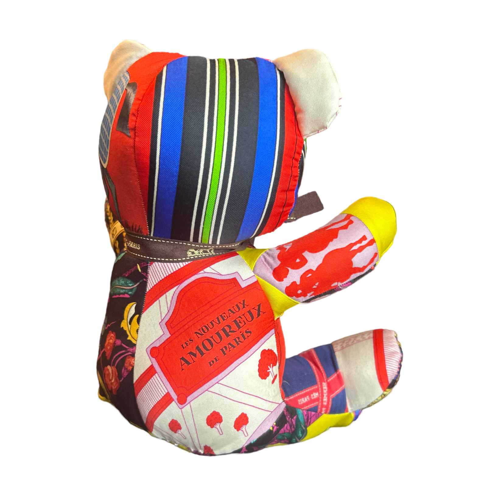 Hermes Vintage Scarf | Hermes Teddy Bear at Vintage Luxe Up