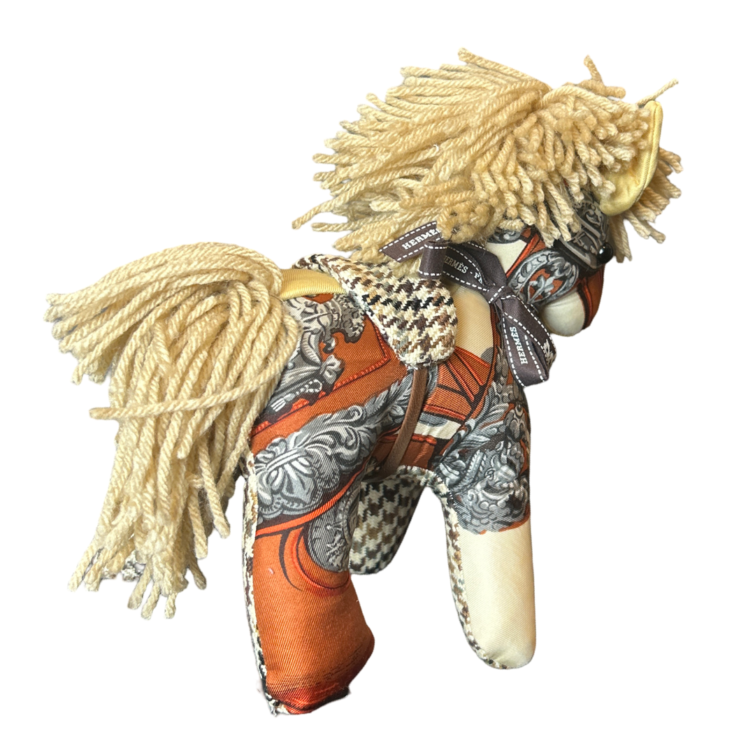 Hermes Brides de Gala Scarf Patchwork Pony at Vintage Luxe Up