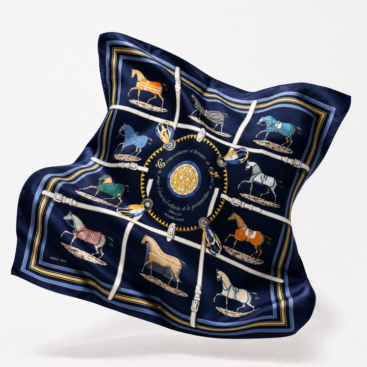 Hermes couvertures eat tenures du jour scarf