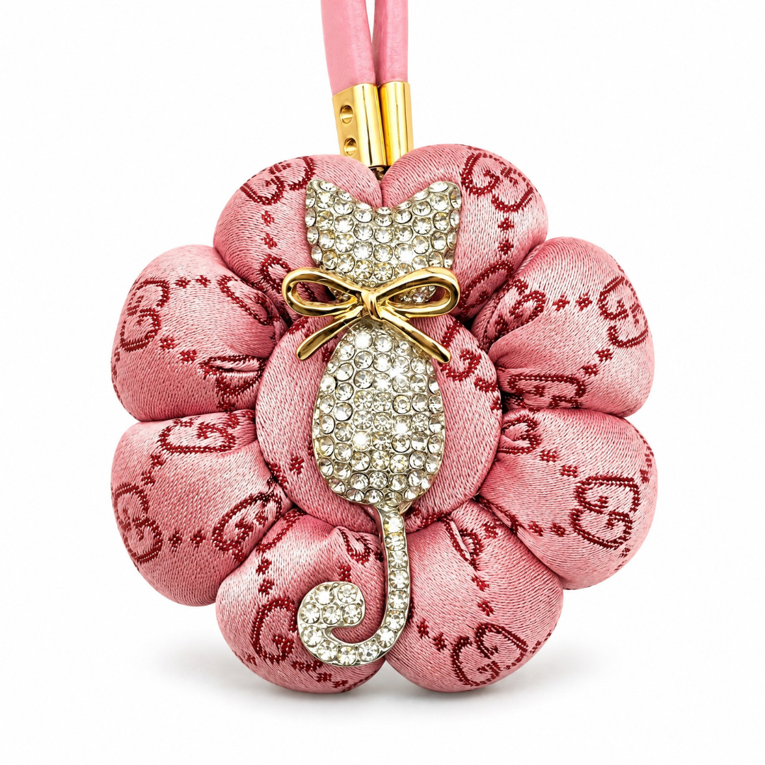 GUCCI GG LOGO BAG CHARM | GUCCI HANDBAG
