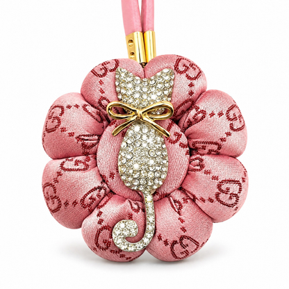 GUCCI GG LOGO BAG CHARM | GUCCI HANDBAG