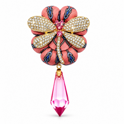 Hermes Knot Print Brooch | Hermes Jewelry