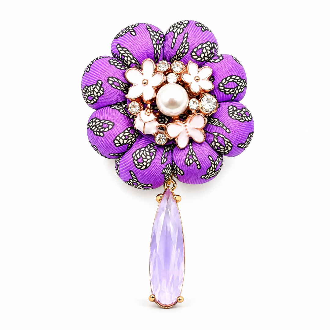 Hermes Knot Print Brooch | Hermes Jewelry
