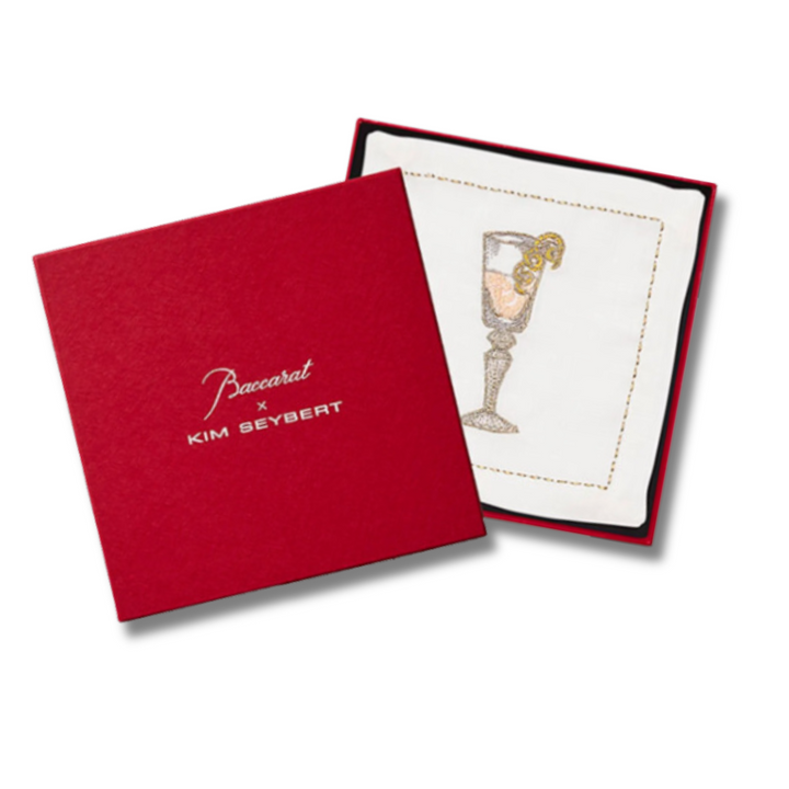 Baccarat Drinks Cocktail Napkin Set