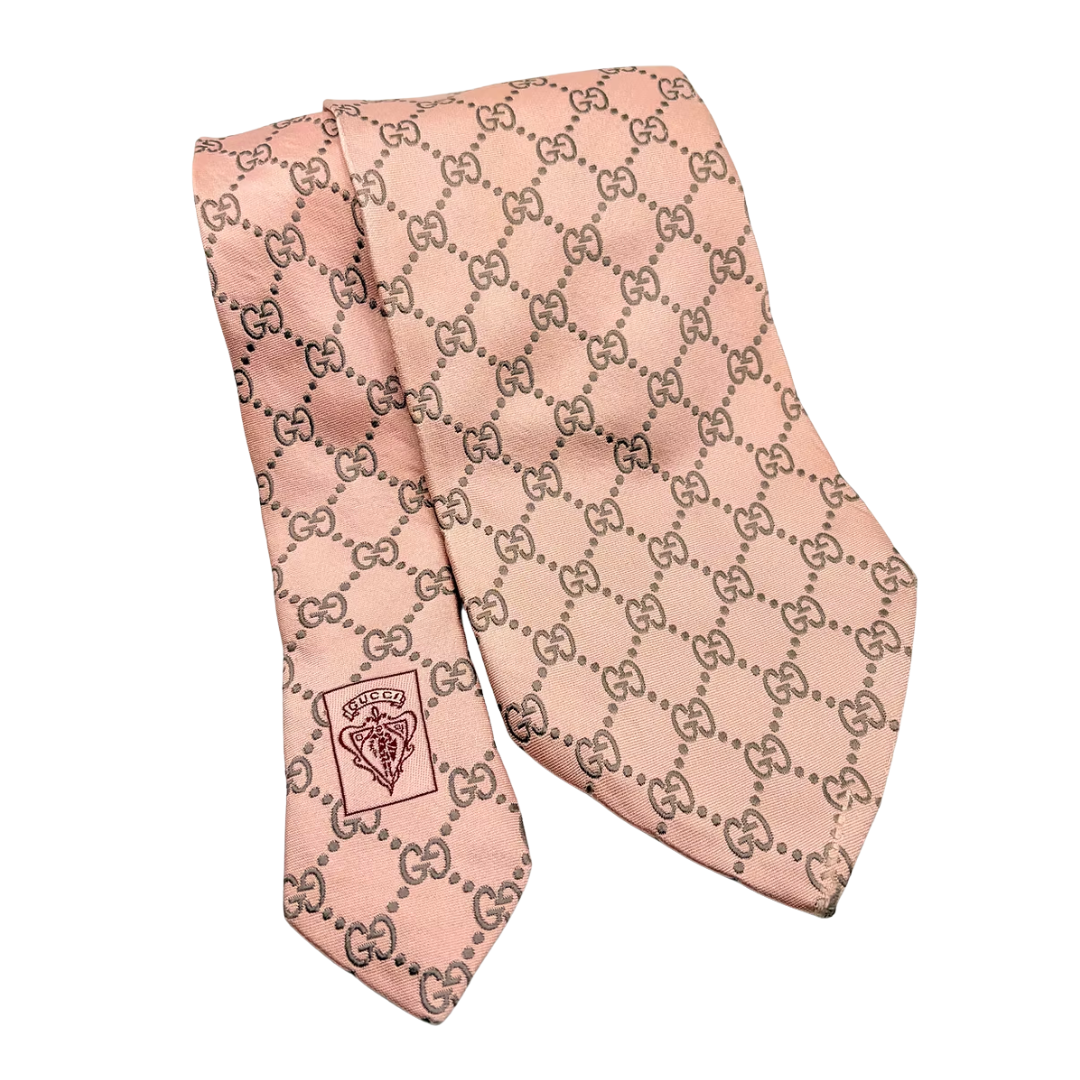 Gucci GG Pink Necktie