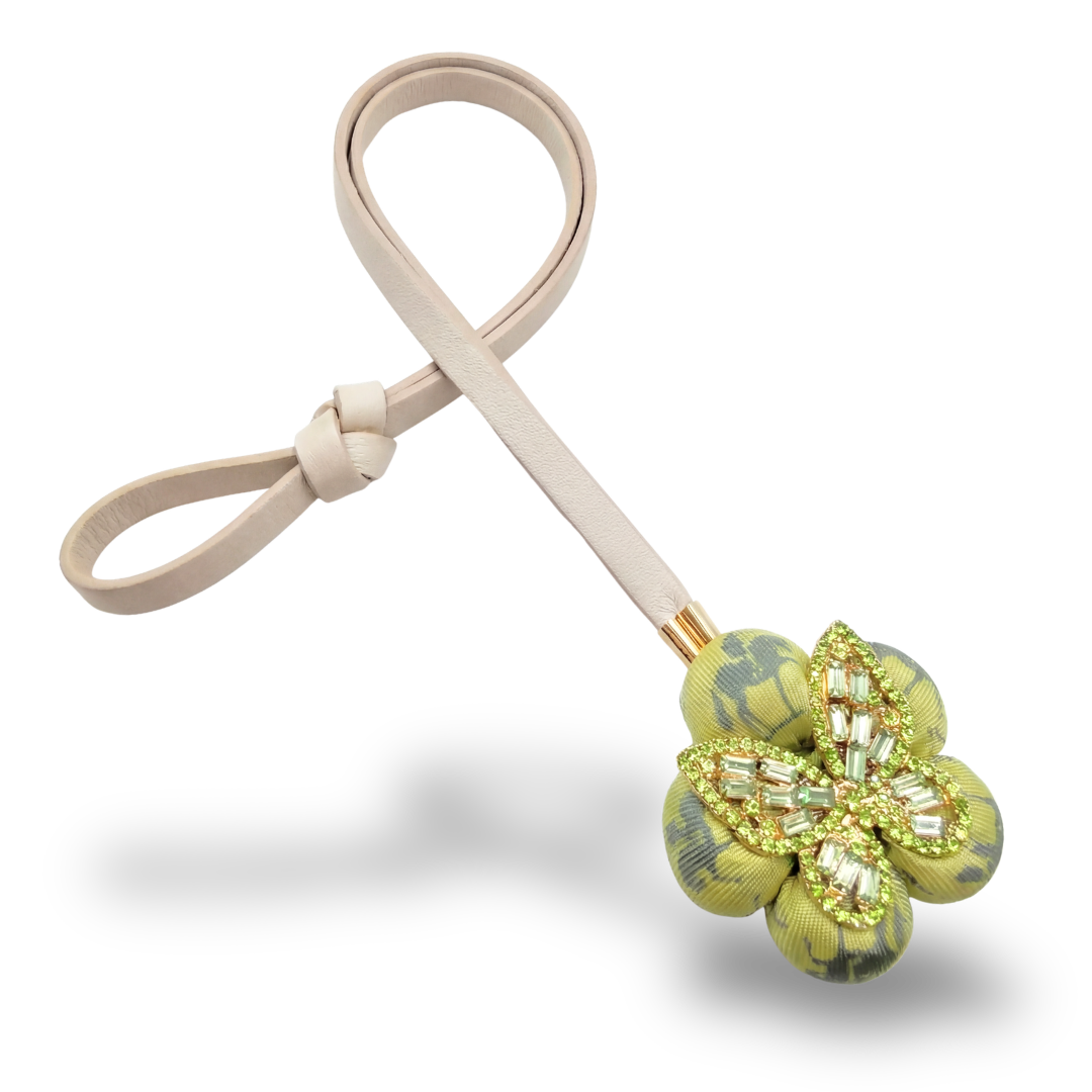 Hermes Necktie Bag Charm by Flock by Wild for Vintage Luxe Up