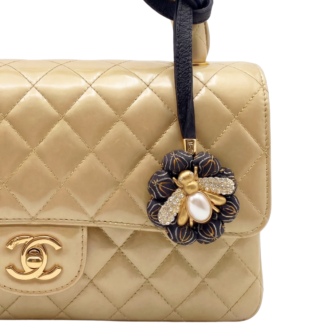Chanel Necktie Bag Charm by Flock by Wild for Vintage Luxe Up