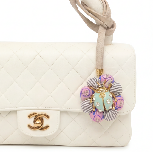 Chanel Necktie Bag Charm by Flock by Wild for Vintage Luxe Up