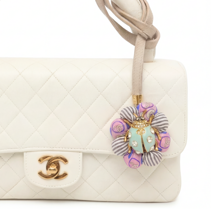 Chanel Necktie Bag Charm by Flock by Wild for Vintage Luxe Up