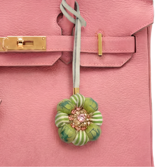 Hermes Necktie Bag Charm by Flock by Wild for Vintage Luxe Up