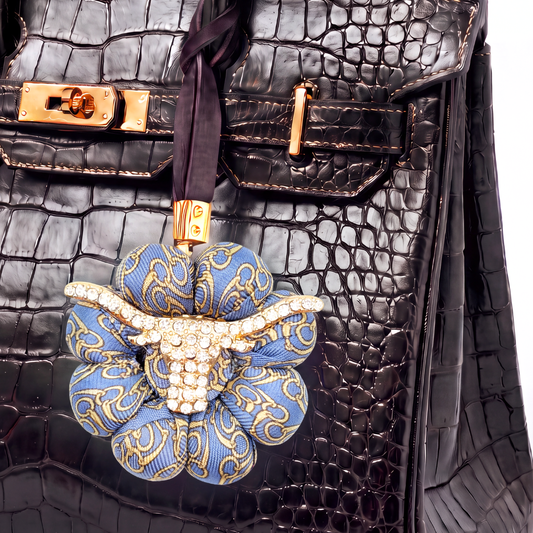 Hermes Longhorn Bag Charm | Hermes Handbag