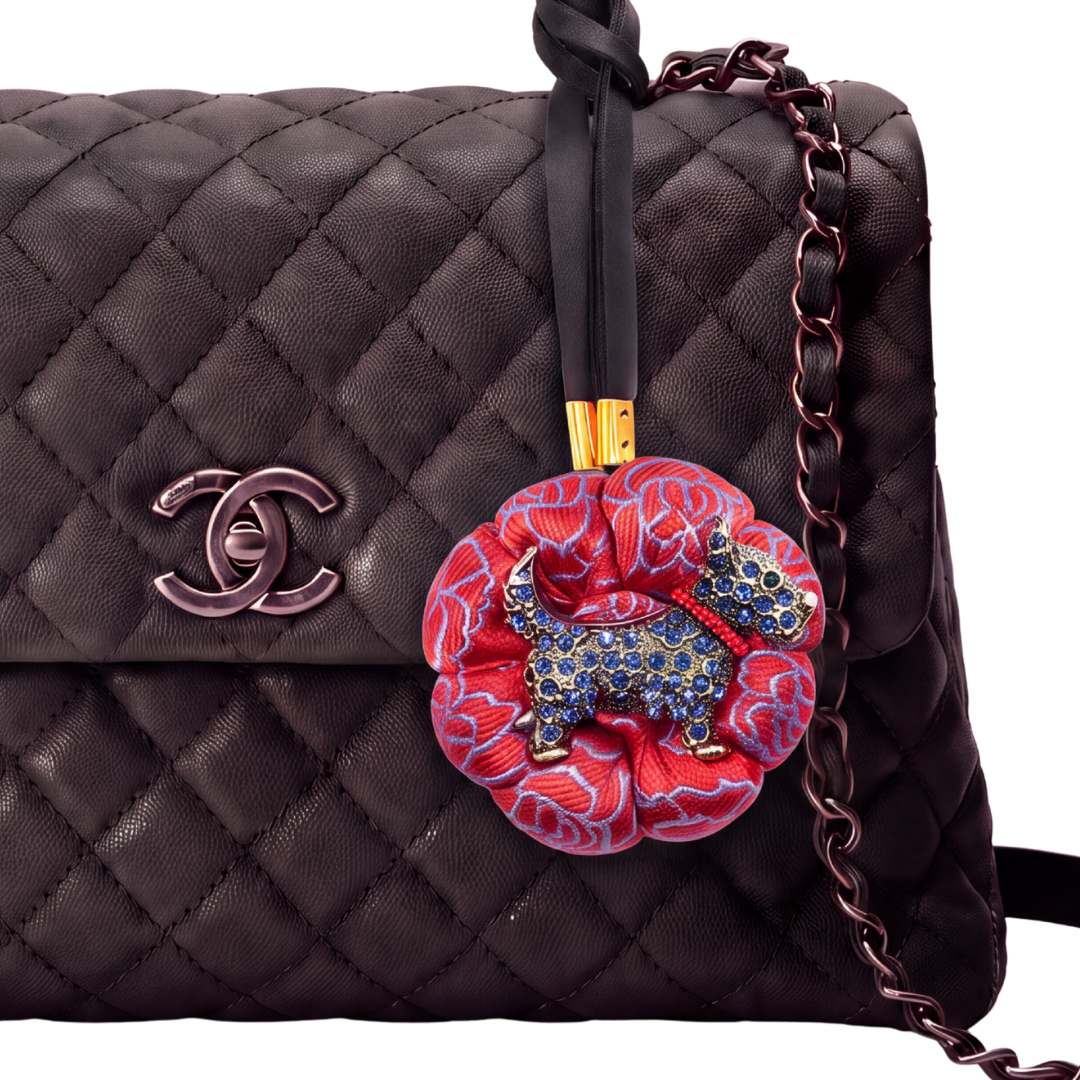 Chanel Camellia Bag Charm | Chanel Fashion Accessories