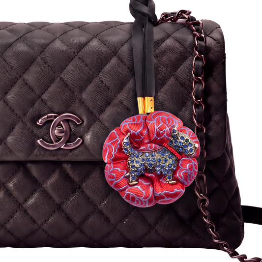 Chanel Camellia Bag Charm | Chanel Fashion Accessories