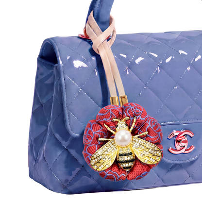 Chanel Camellia Bag Charm | Chanel Fashion Accessories