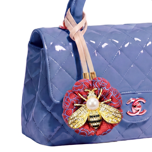 Chanel Camellia Bag Charm | Chanel Fashion Accessories