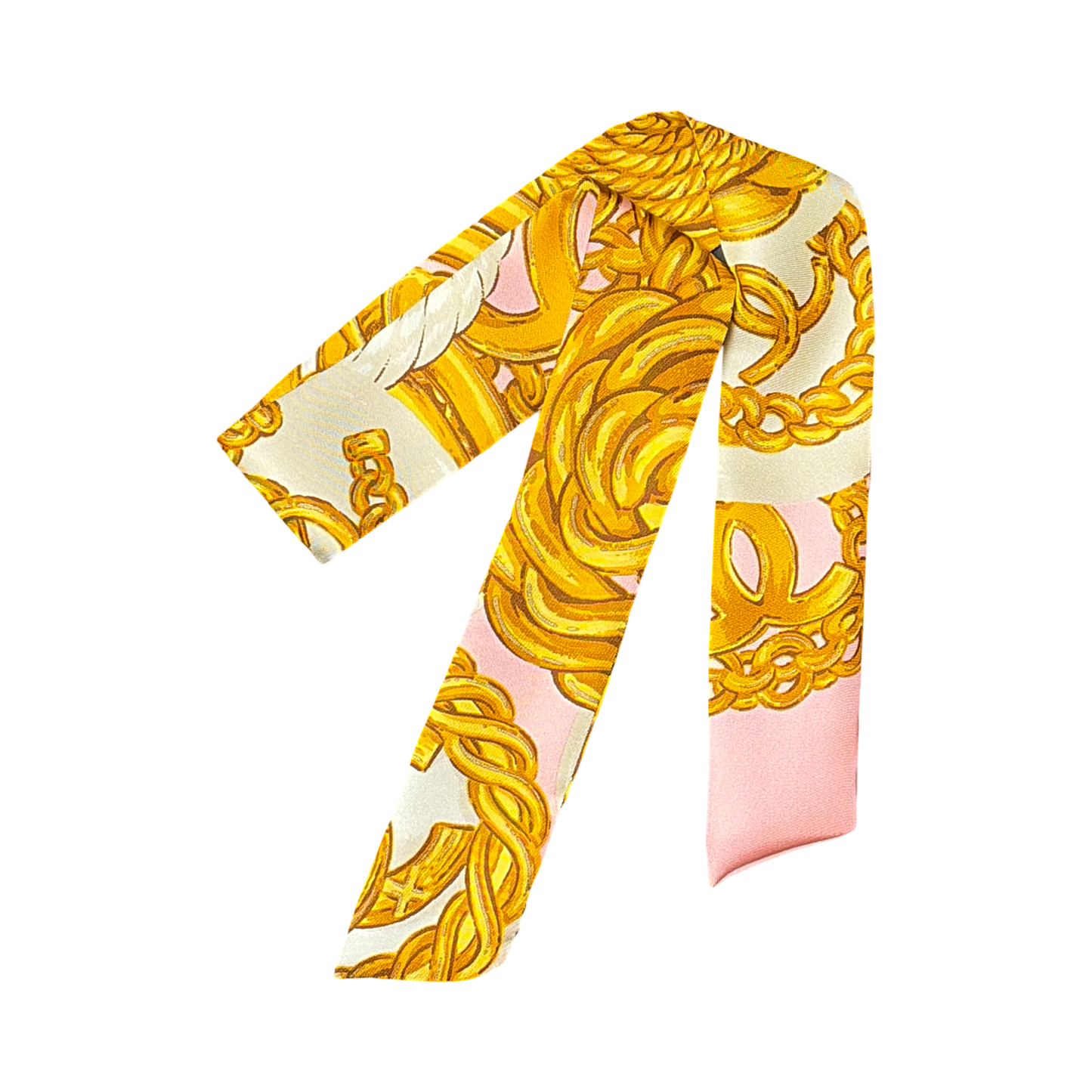 Chanel CC Log Scarf