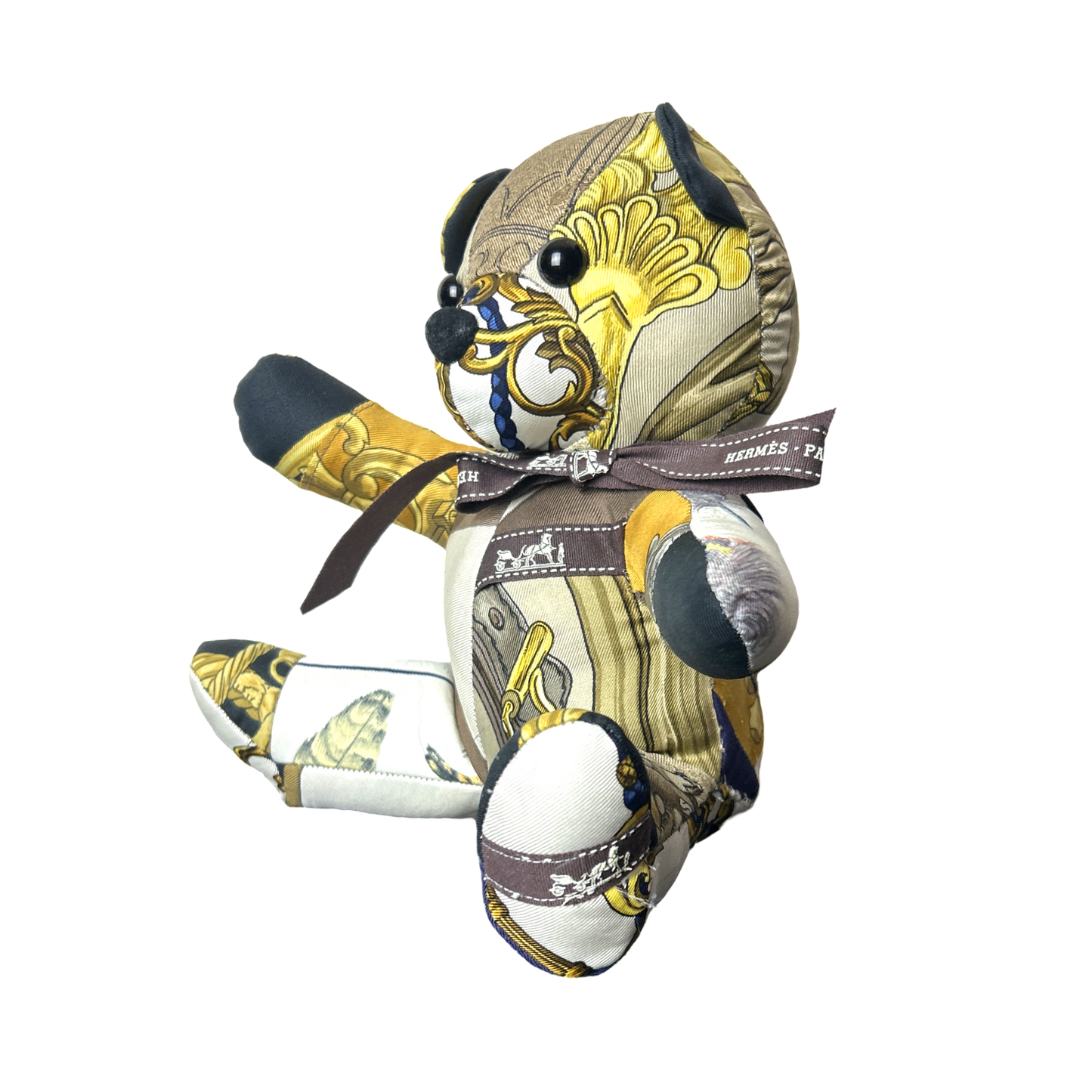 Hermes Scarf Teddy Bear
