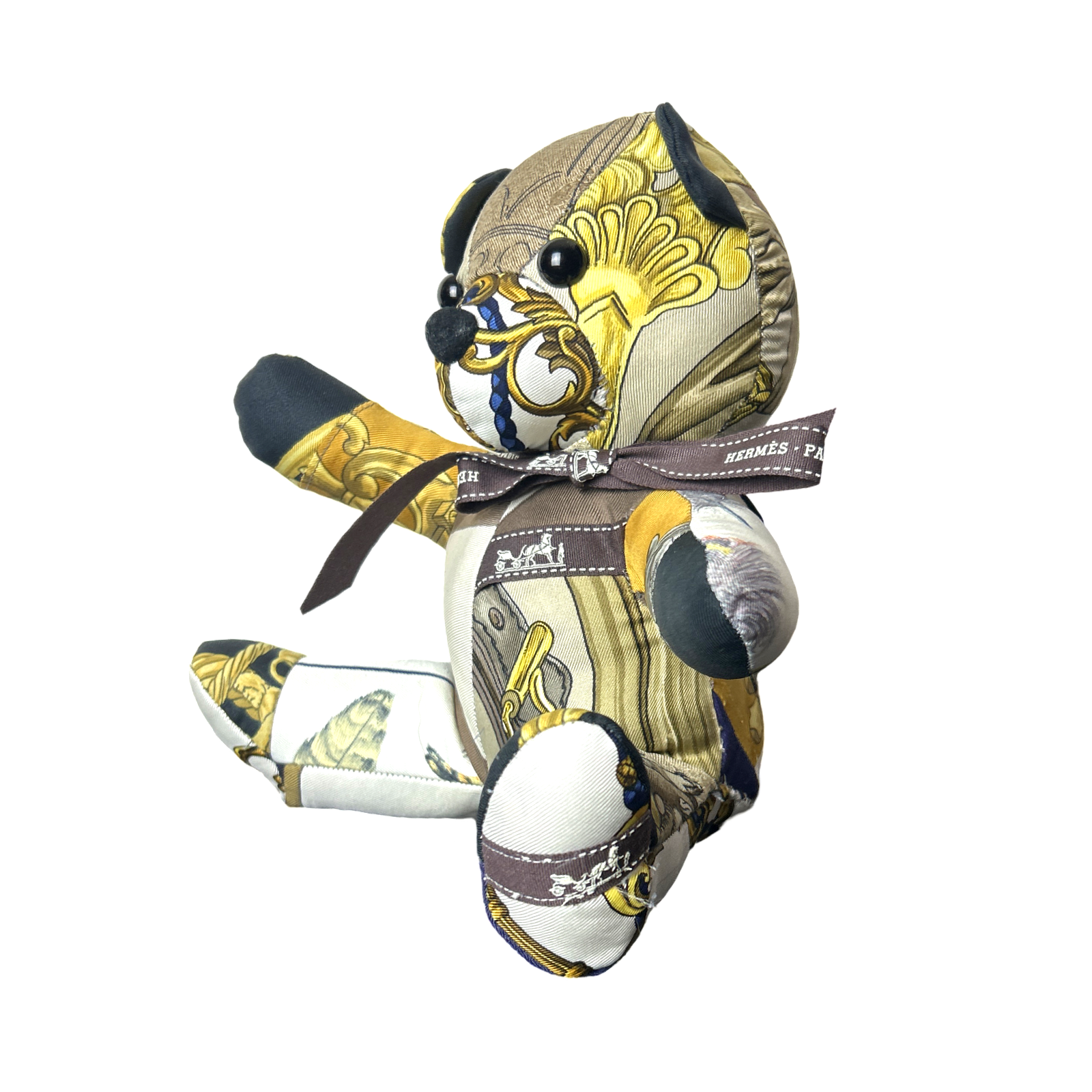 Hermes Scarf Teddy Bear
