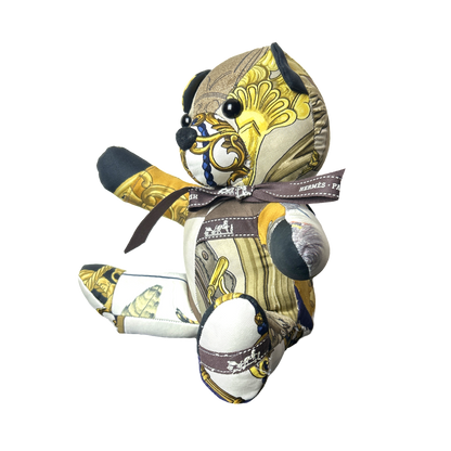 Hermes Scarf Teddy Bear