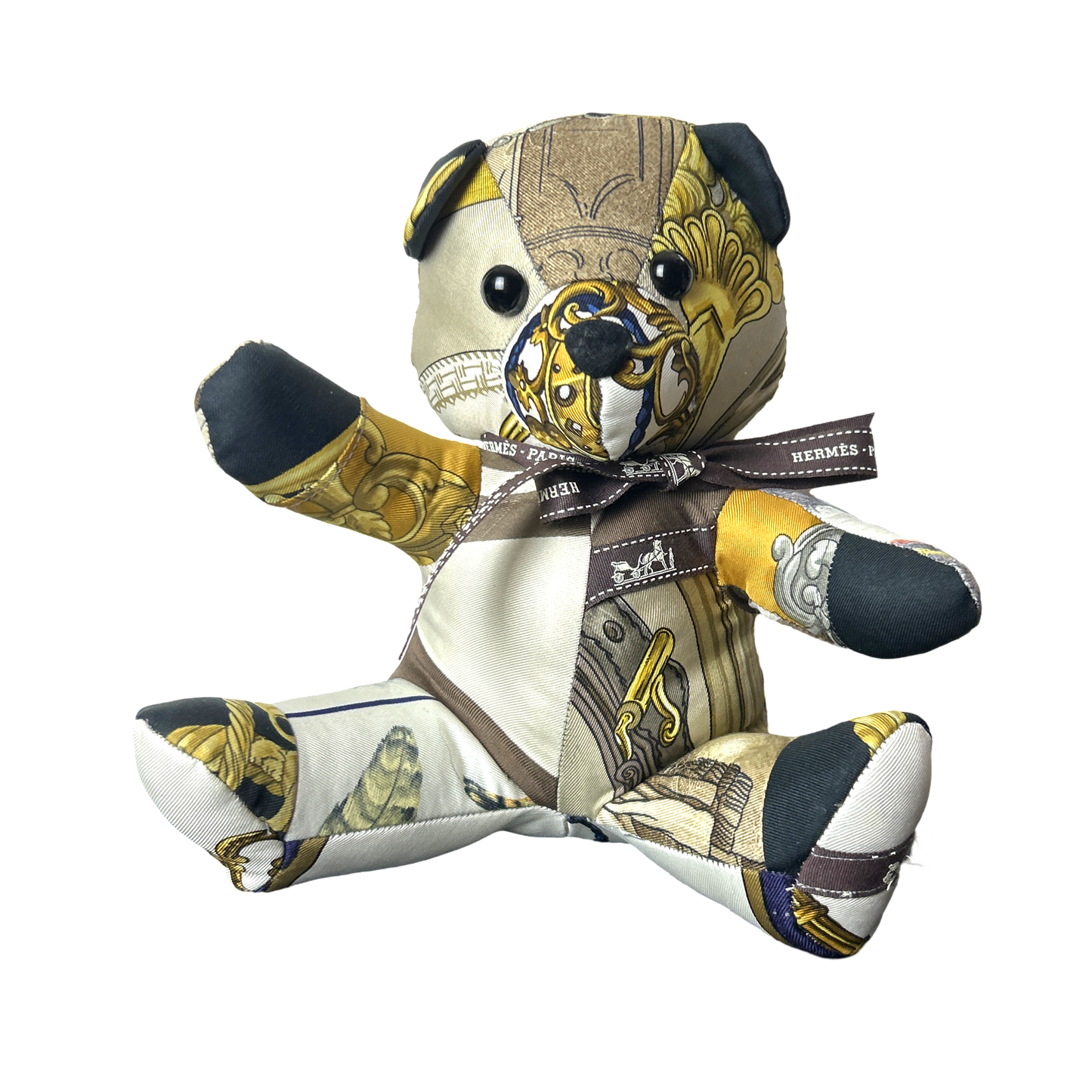 Hermes Scarf Teddy Bear