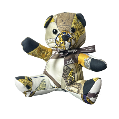 Hermes Scarf Teddy Bear