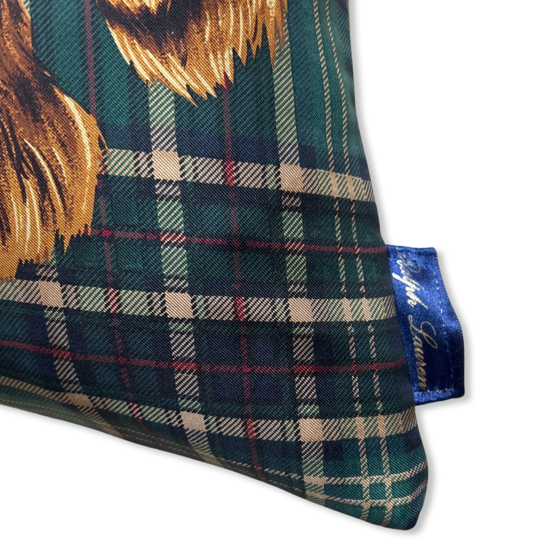 Best In (Dog) Show Vintage Silk Scarf Pillows