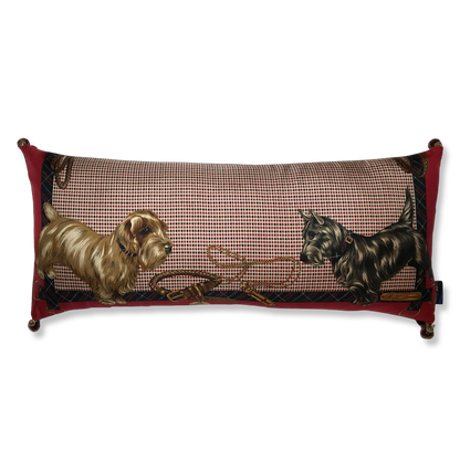 Best In Show Vintage Silk Scarf Pillows