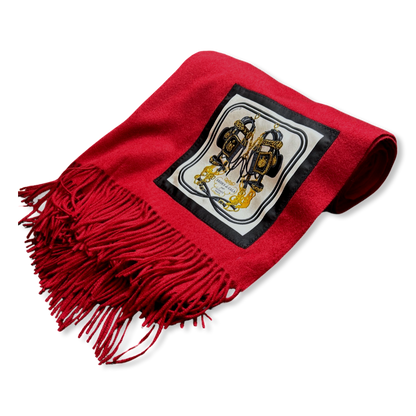 Vintage Hermes Blanket Brides de Gala Vintage Silk Scarf & Cashmere Throw Blanket at Vintage Luxe Up