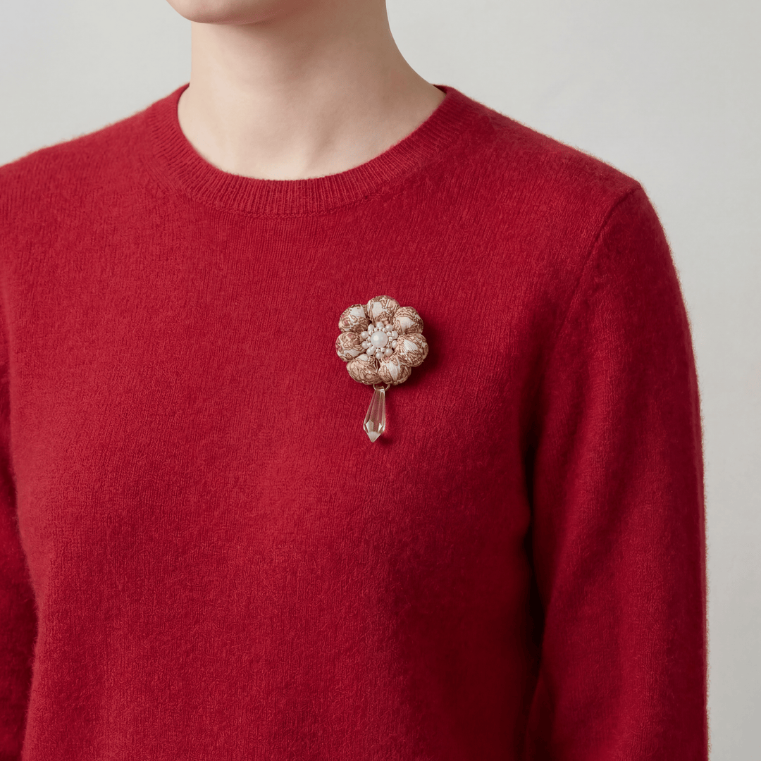 Hermes Necktie Brooch at Vintage Luxe Up