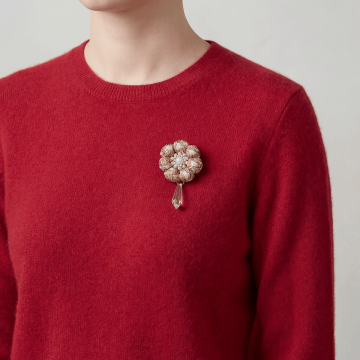 Hermes Necktie Brooch at Vintage Luxe Up