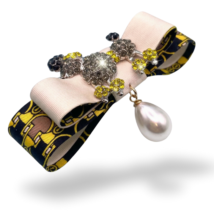 Hermes Necktie Brooch by Flock by Wild for Vintage Luxe Up