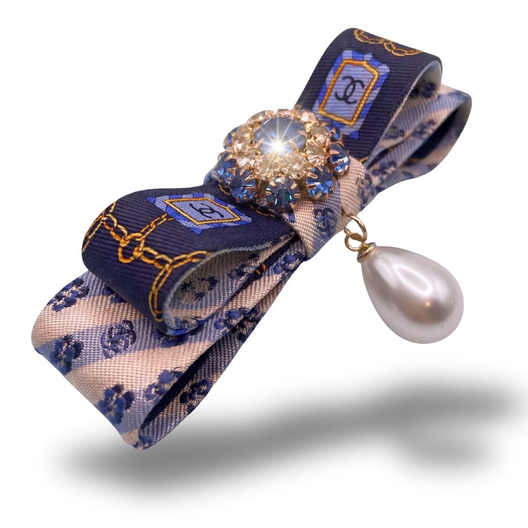 Chanel Necktie Brooch by Flock by Wild for Vintage Luxe Up