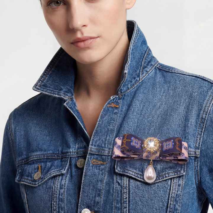 Chanel Necktie Brooch by Flock by Wild for Vintage Luxe Up