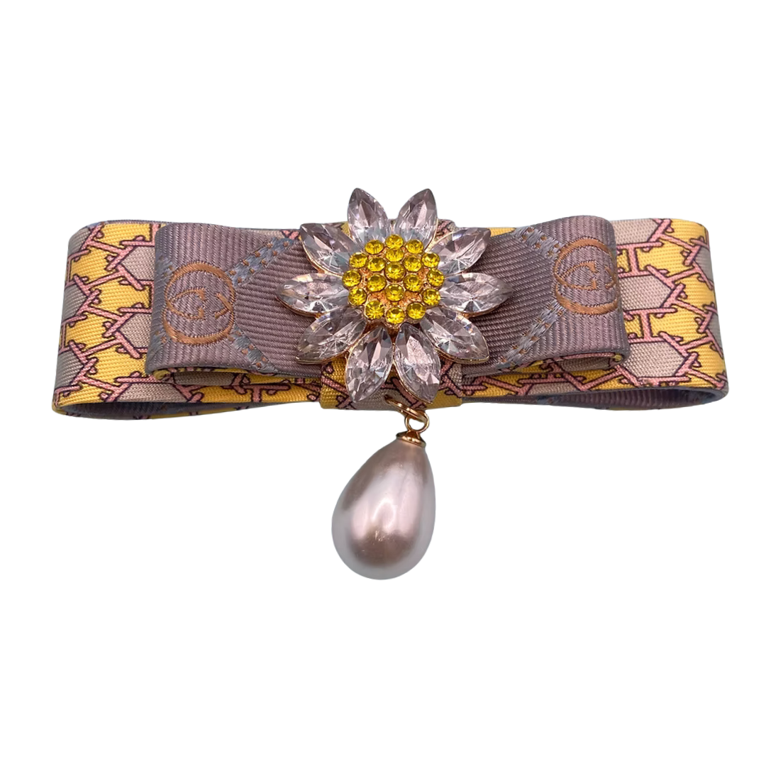 Hermes Necktie Brooch by Flock by Wild for Vintage Luxe Up