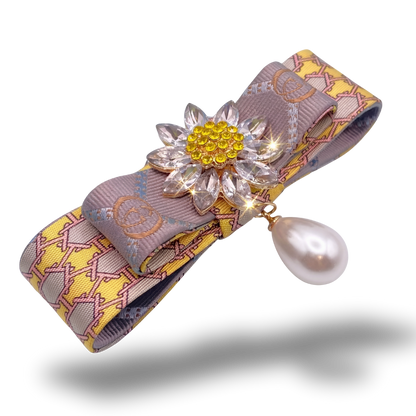 Hermes Necktie Brooch by Flock by Wild for Vintage Luxe Up