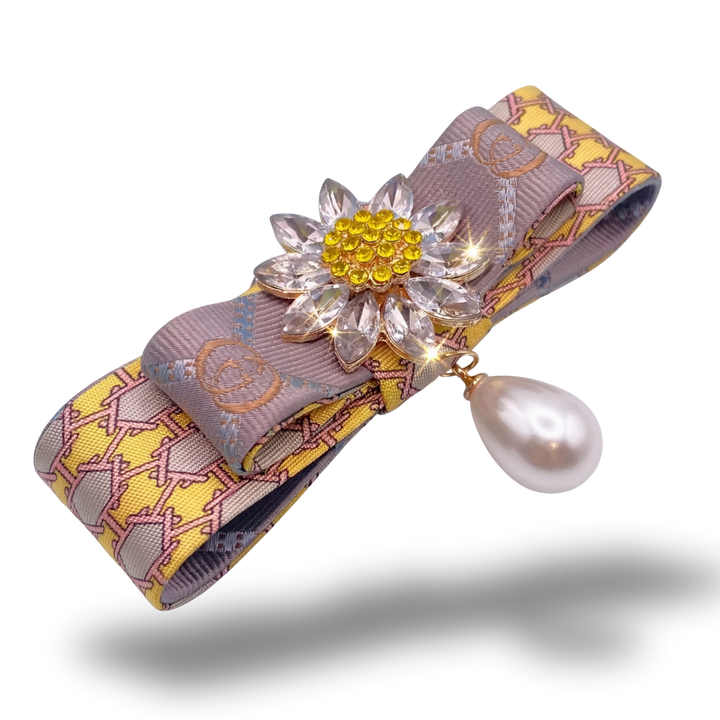 Hermes Necktie Brooch by Flock by Wild for Vintage Luxe Up