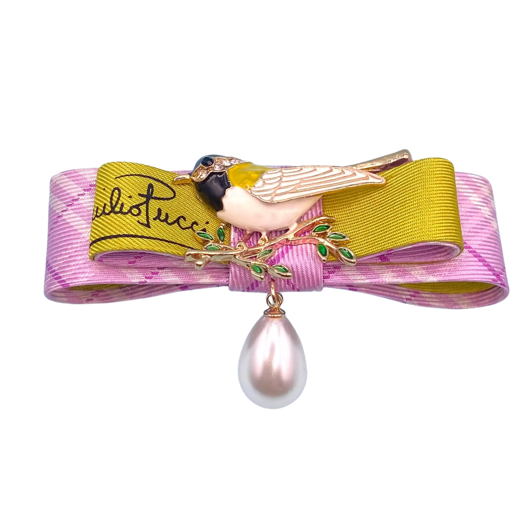 Pucci Necktie Brooch by Flock by Wild for Vintage Luxe Up