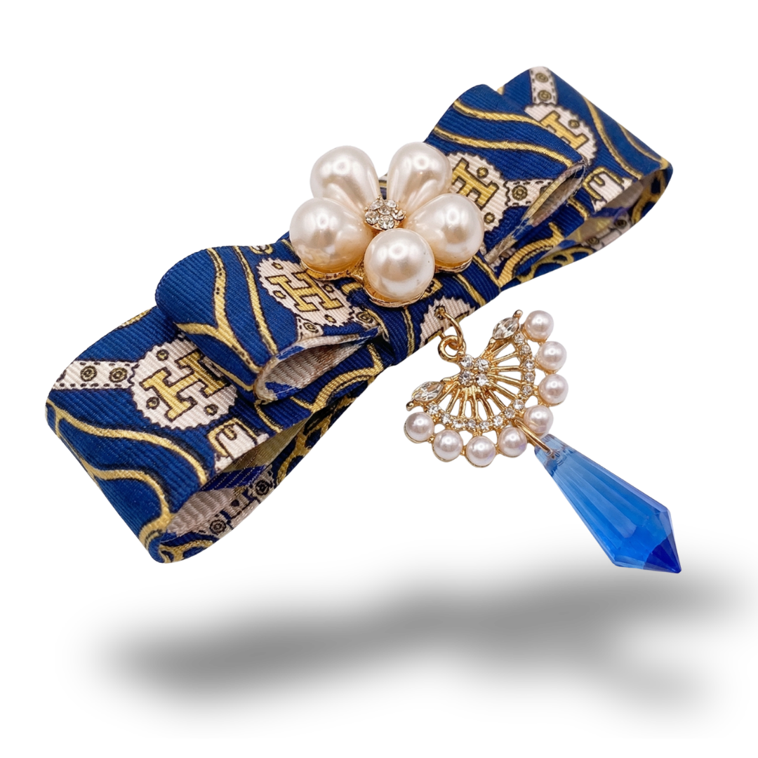 Hermes Necktie Brooch by Flock by Wild for Vintage Luxe Up