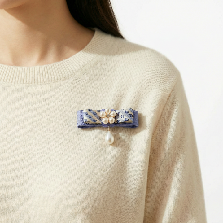 Chanel Necktie Brooch by Flock by Wild for Vintage Luxe Up