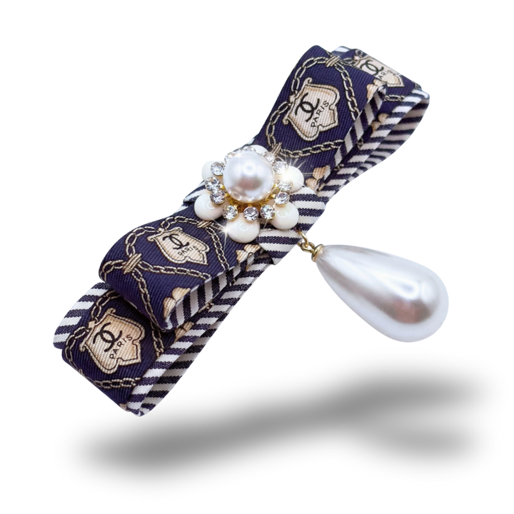 Chanel Necktie Brooch by Flock by Wild for Vintage Luxe Up