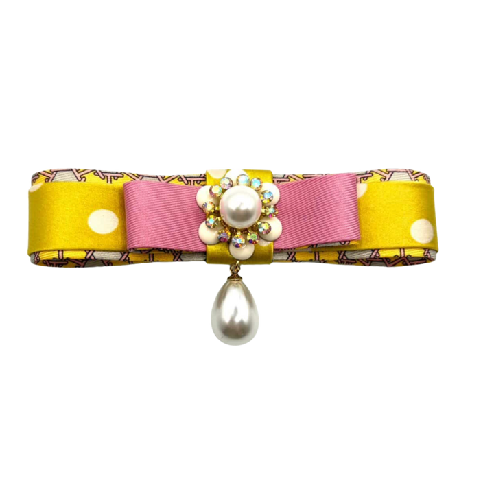 Hermes Silk Necktie Bar Brooch | Hermes Jewelry