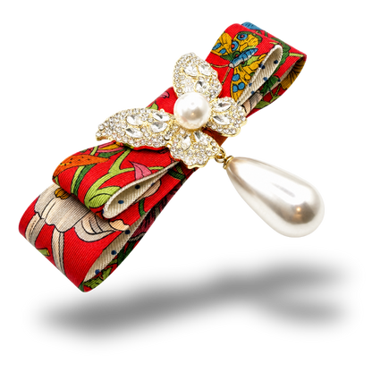 Vintage Luxe Up  Gucci Flora Statement Brooch