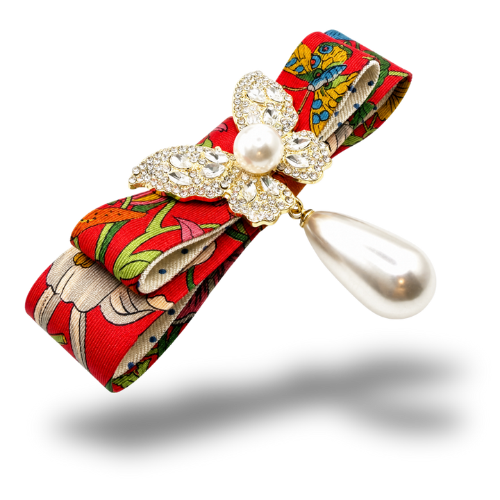 Vintage Luxe Up  Gucci Flora Statement Brooch