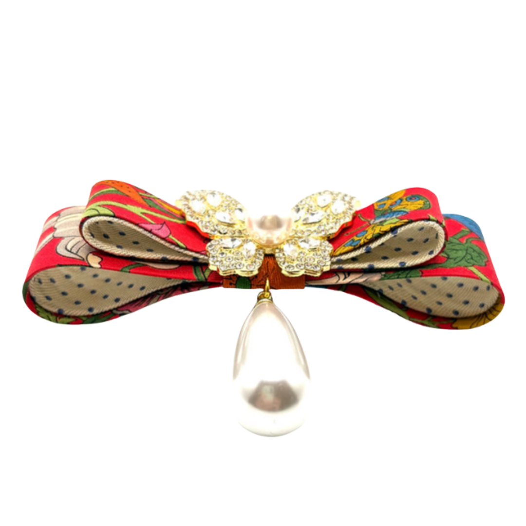 Vintage Luxe Up  Gucci Flora Statement Brooch