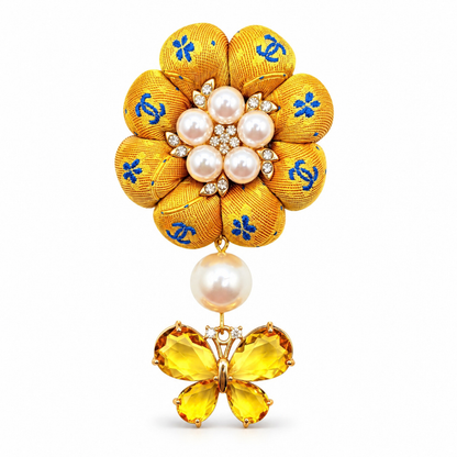 Chanel CC Bumblebee Brooch | Chanel Jewelry