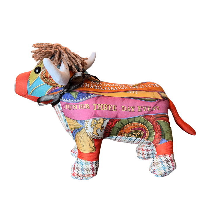 Gucci Horse Ribbons Scarf | Bull Stuffed Animal