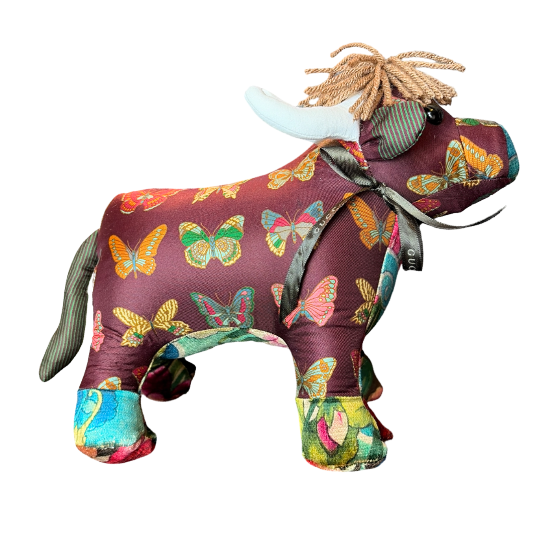 Gucci Butterfly Scarf | Bull Stuffed Animal
