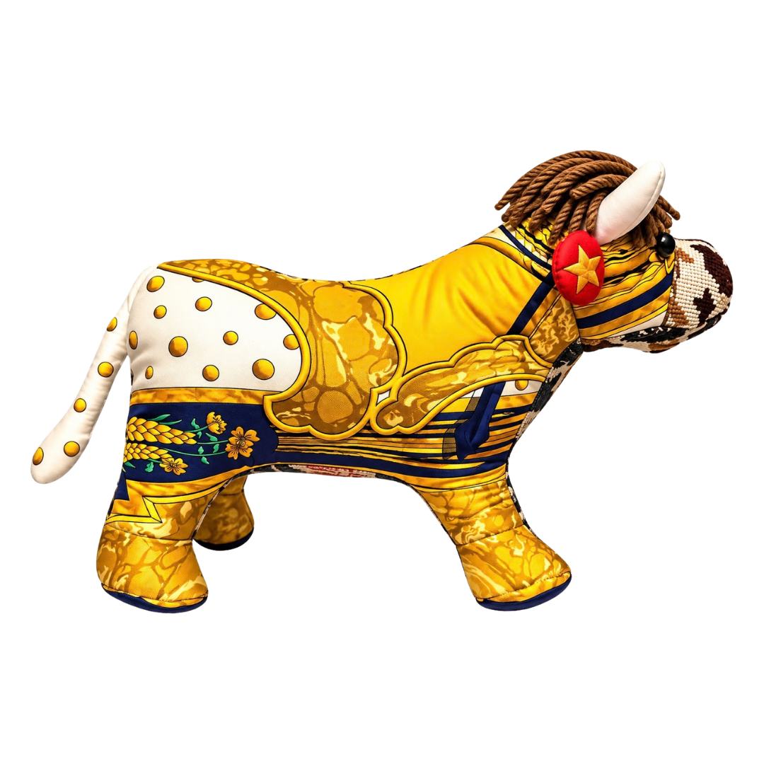 Hermes Carpe Diem Scarf | Collectible Bull at Vintage Luxe Up